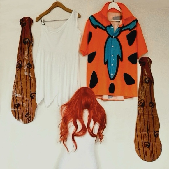 Orange and Blue Costume Shirt - Picture 1 of 2